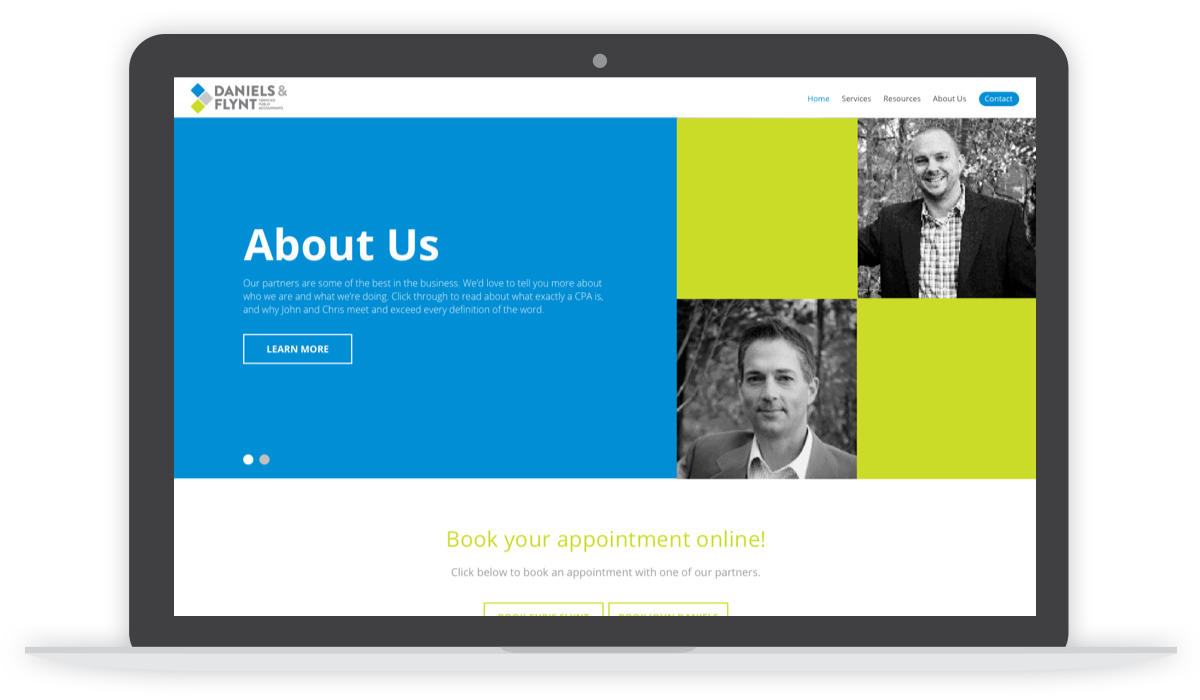 daniels & flynt blog website home