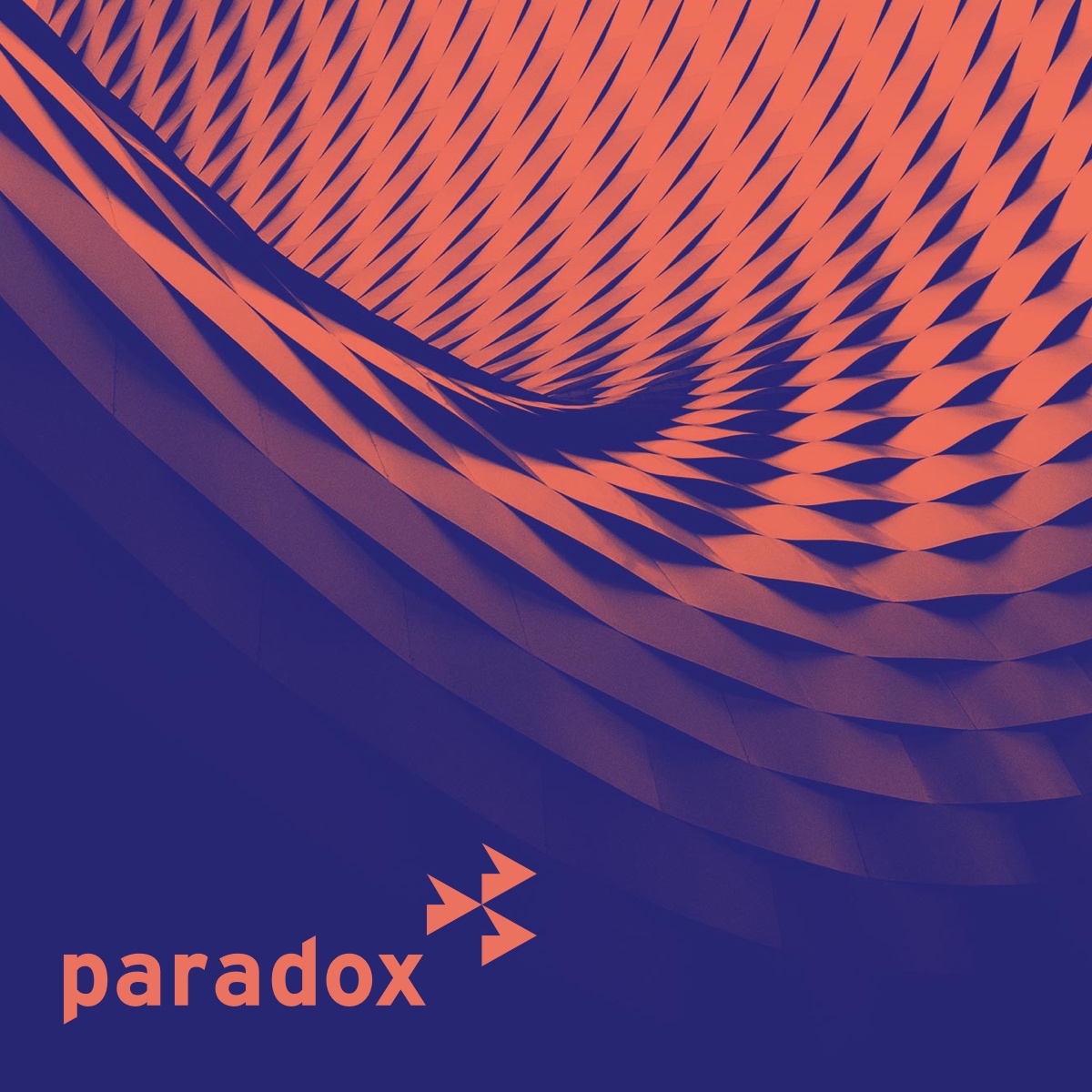 paradox retail logo with pattern
